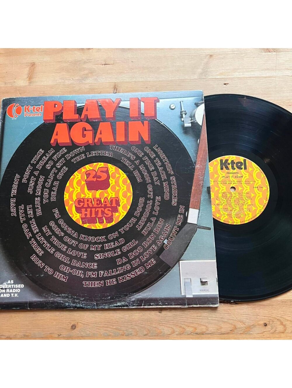 Various - Play it Again 25 Great Hits 33rpm VG+ VR15